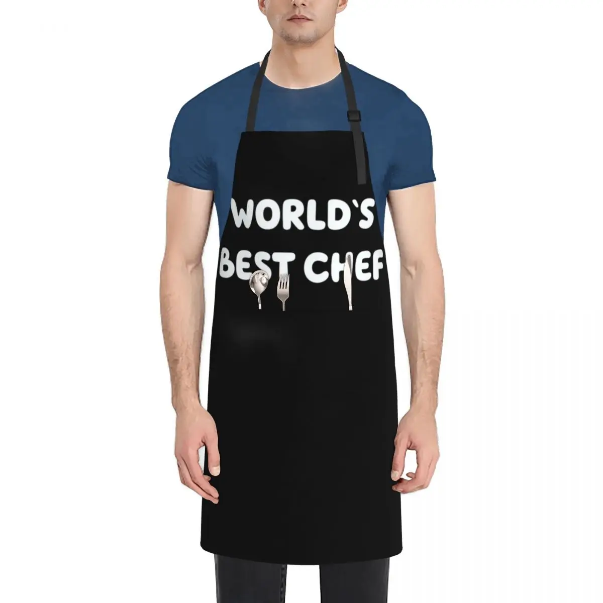 

Worlds best chef Apron Kitchen Supplies Kitchen Front kitchen clothes for men Apron