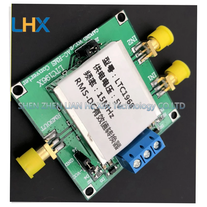LTC1968 High-Precision Broadband 15MHZ Frequency RMS-DC Effective Value Converter Module