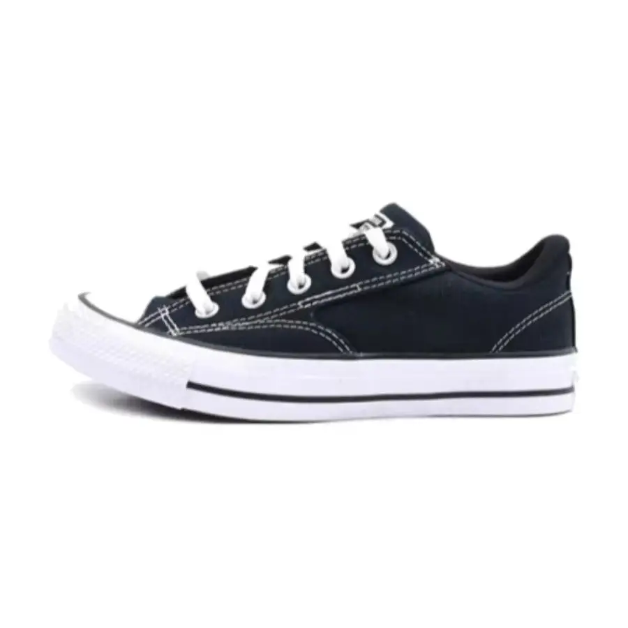 Converse Chuck Taylor All Star Malden Street Low-Top Canvas Trainers, Unisex Casual Skate Shoes, Black, A09226C