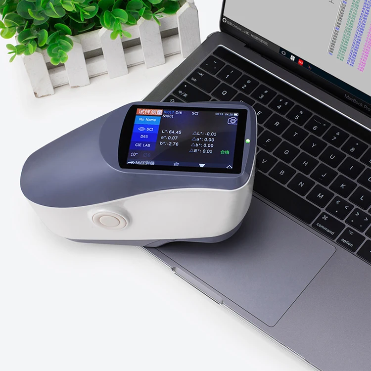 Portable Digital Spectrophotometer Analyzer Precise Colorimeter for Color Difference Detection 220V