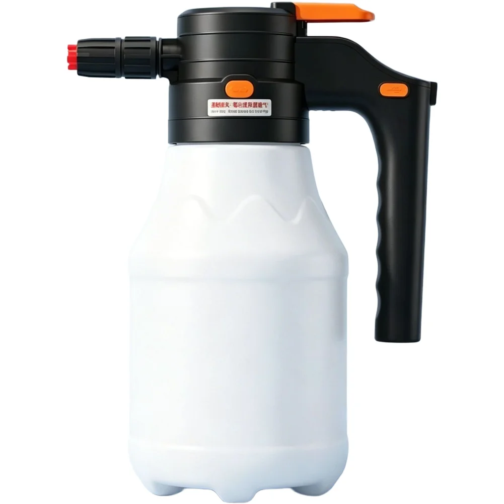 1.5L 1.8L Electric Foam Sprayer USB Rechargeable Automatic Pressurized Car Wash Bottle With Dual Nozzle For Gardening Cleaning T