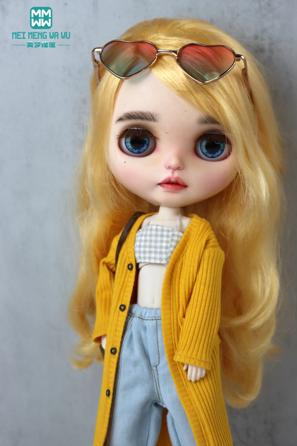 Blyth 인형 의류 패션 란제리 브래지어 청바지 캐주얼 바지 Blyth Azone OB22 OB24 인형 액세서리