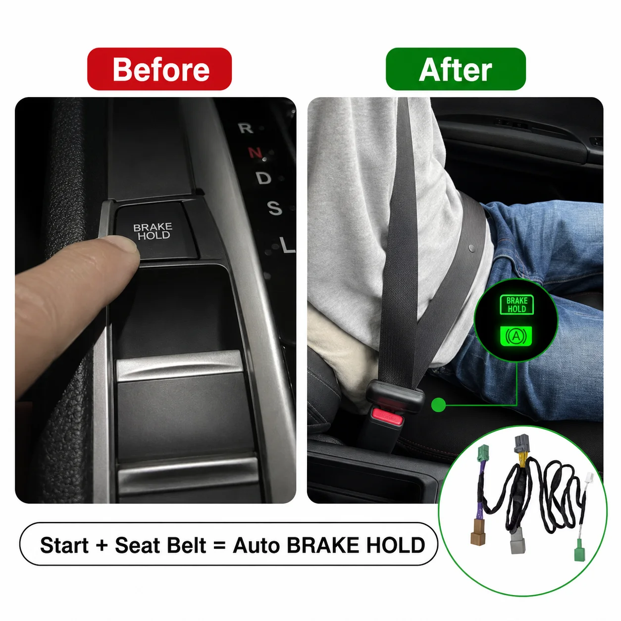 Suitable for FL5/TypeR start-stop cancellers with automatic parking brake (no start-stop function, with mode function).