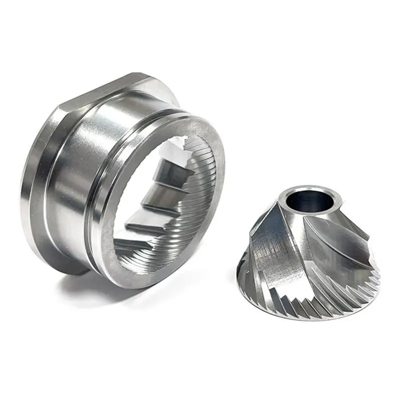 B06B-Für Saeco Magic/Royal Strato Und Andere 48 Mm Ersatz Edelstahl Konische Grinder Grat Set-Ersatzteile Zubehör