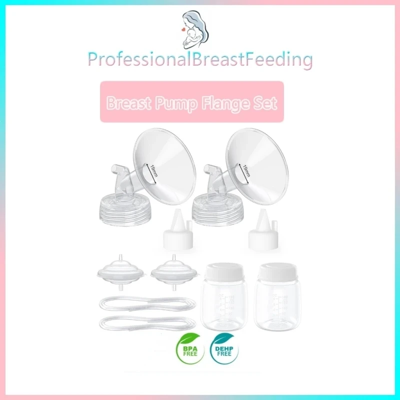 Complete Kit for Spectra Breast Pump Parts Compatible with Spectra S1/S2/9 Plus, Not Original Accessories, Full Set Replacements