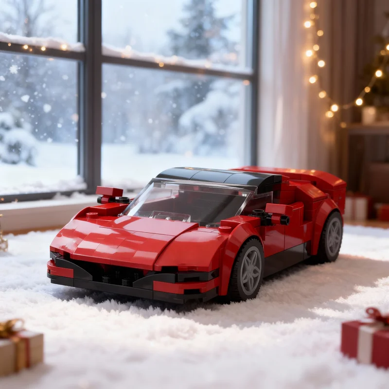 

201pcs MOC Civetta Scintilla BeamNG Drive City Champions Model Building Blocks Construction Christmas Gifts Toys Idea Education