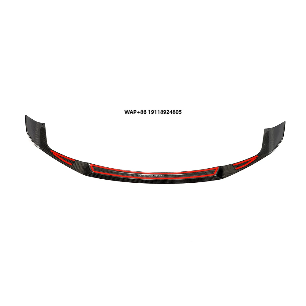 

Fashion Upgrade Auto Real Carbon Fiber Front Bumper Splitter Lip for F87 M2 COMPETITION