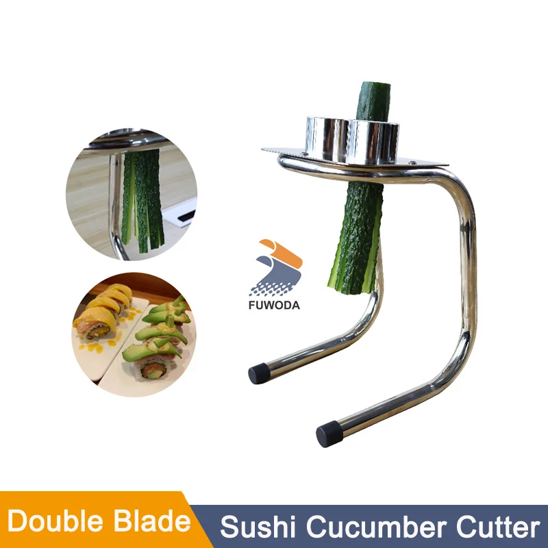 Stainless Steel Carrot Strip Cutter Manual Cucumber Cutting Machine for Sushi Cut Cucumber Strips Machine