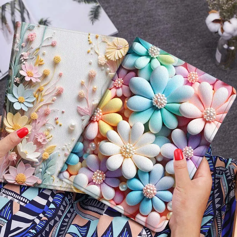 

Flower Luxury Sparkling Gift For Xiaomi Redmi Mi Poco Pad 2 5 6s 7 7s Ultra Pro Max 14 12.4 12.1 inch Soft Tablet Case