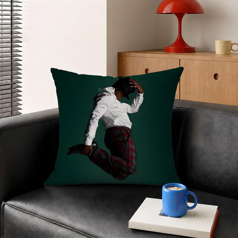 Singer Ne-Yo RnB Gentleman Cushion Cover Decorative Pillowcase Soft Short Plush Cozy Durable Sofa Home Decor Items Gift