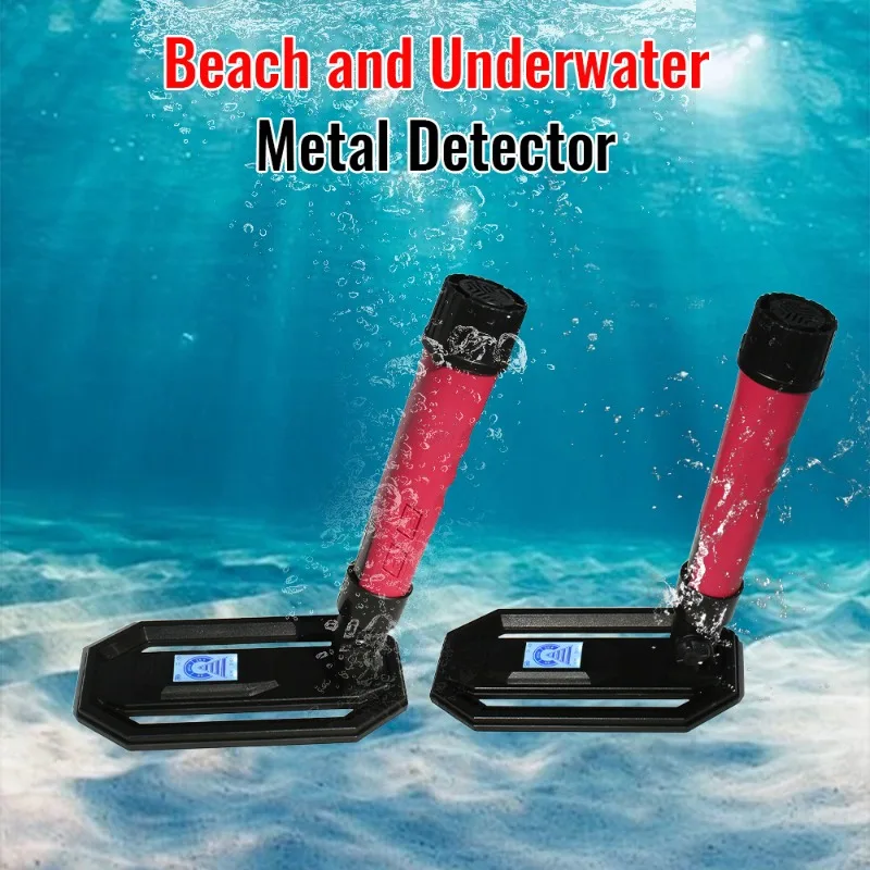 MD-890 New Underwater Pulse Pinpointer Metal Detector - Induction Diving Treasure, Waterproof Hand Held Metal Finder