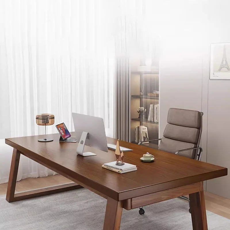 Minimalist Aesthetic Office Desk Decoration Design Executive Reception Office Desk Conference Display Ufficio Home Furniture