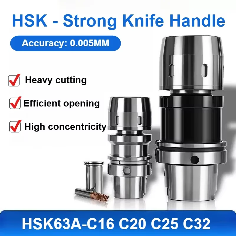NEW HSK63A C16 C20 C25 C32-100/105 High Quality Power Boring Holder CNC Tool Holder for Boring Head
