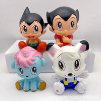 Toy Merchandise Movie Merchandise Iron Arm Astro Boy Figurine Ulan Unicorn Unniko Little White Lion Jinba Toy Birthday Gift