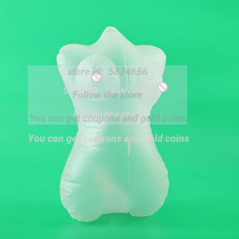 Inflatable PVC Mannequin Body for Male Sewing Display, Transparent Pillow, Maniqui Panties, Female Cloth, D081