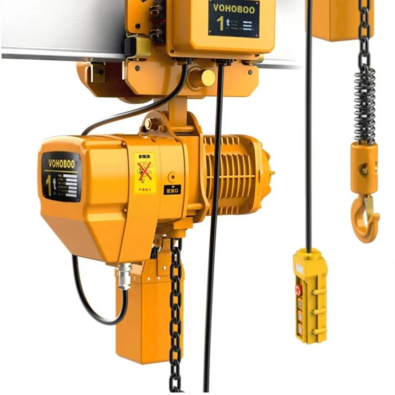 

Hot Product Electric Hoist Winch Trolley Lifting Equipment Crane HHBB Electric Chain Hoist