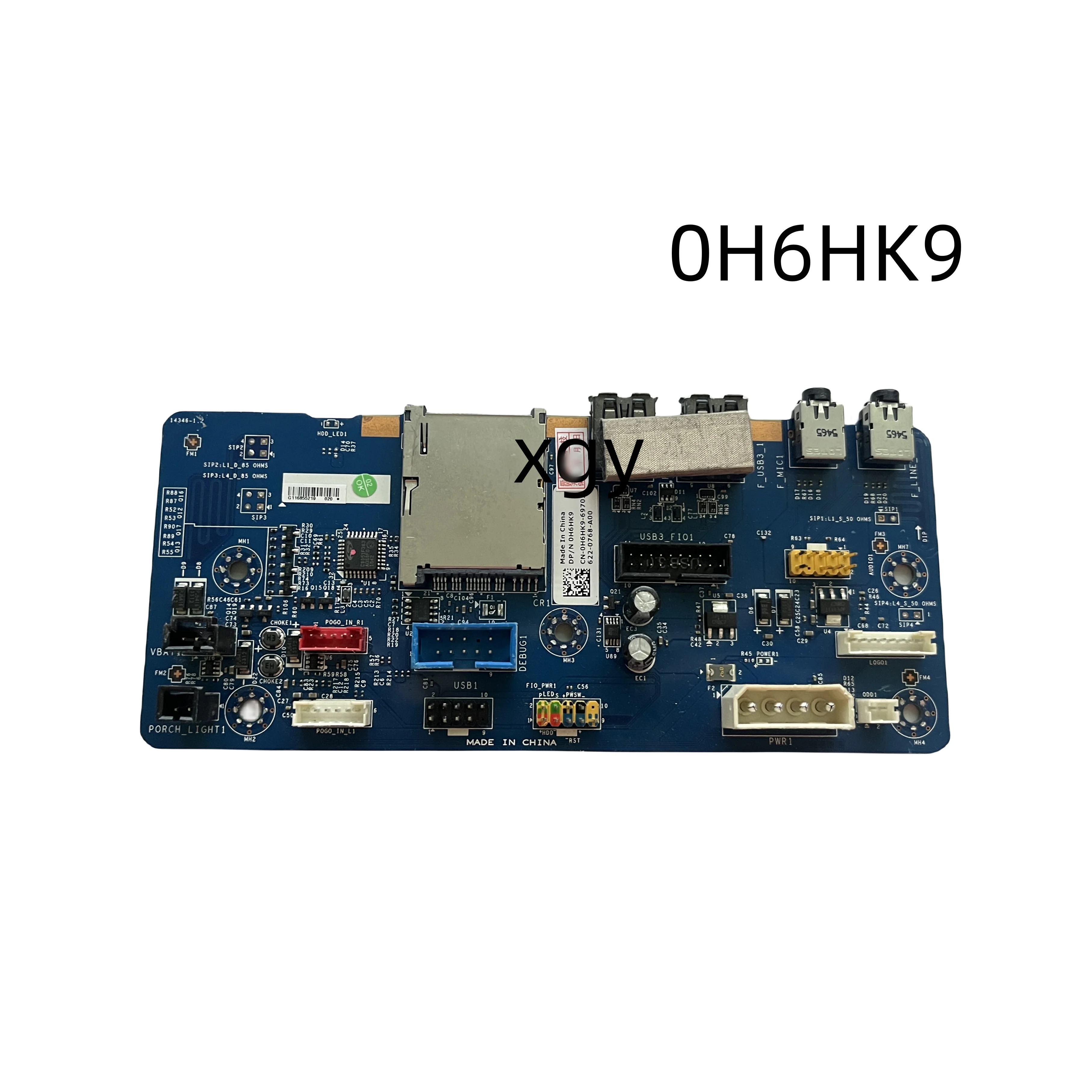 

Original FOR Dell for Area 51 R2 USB Audio IO Board H6hk9 0H6HK9 CN-0H6HK9 100% test OK