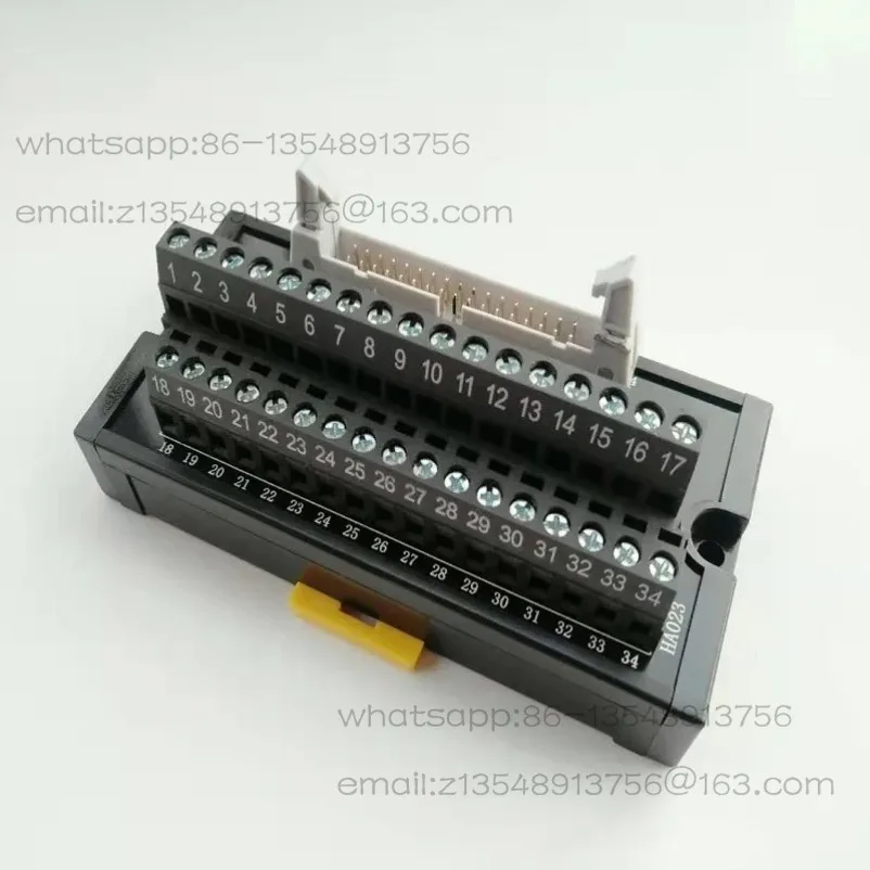 PLC Input/output Extension Terminal Block IDC34 MIL Horn Adapter Module Cable HA023