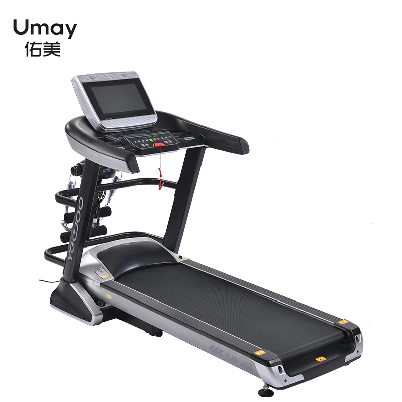 

2023 Custom Dual-Use 150kg Weight Capacity Motorized Treadmill For Running