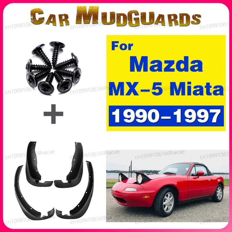 

Брызговики передних и задних колес для Mazda MX-5 Miata Eunos Roadster NA 1990~1997
