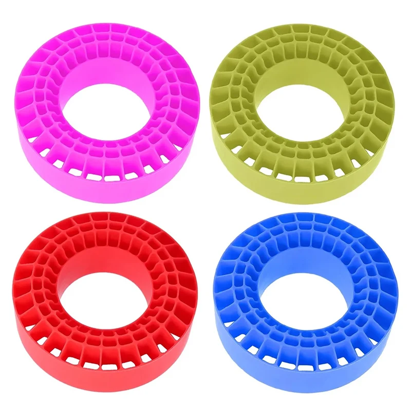 4pcs Silicone Rubber Insert Foam Fit 118-122mm (4.75