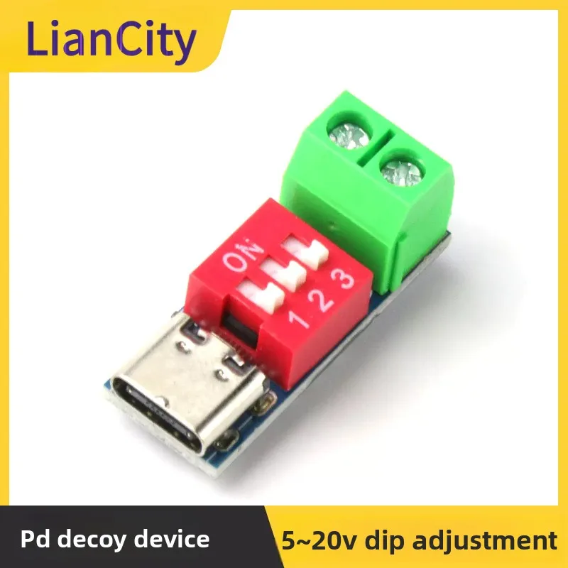 

PDDecoy PDFast Charging Board Adjustable Voltage 5~20VDial Adjustment