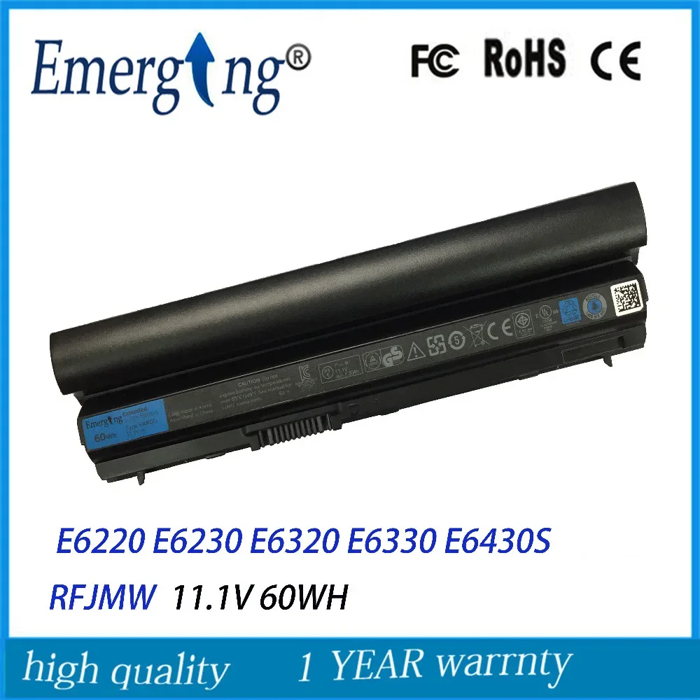 

11.1V 60Wh Original RFJMW Laptop Battery for Dell Latitude E6120 E6220 E6230 E6320 E6330 E6430S 11HYV 3W2YX 5X317