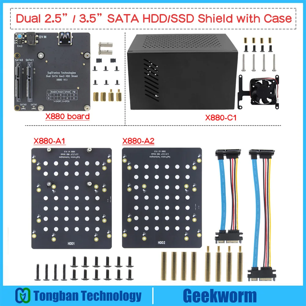 Go! Raspberry Pi X880 Dual 2.5