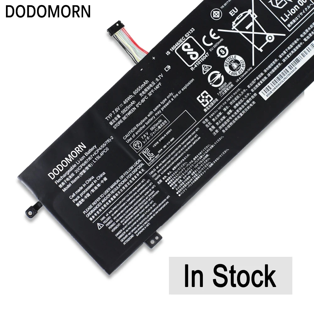 Imagem -05 - Bateria do Portátil para Lenovo Ideapad Lenovo Xiaoxin Air 13ikb Pro13 Po13v73013k2280 L15l4pc0 Novo