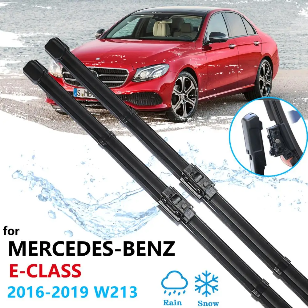 For Mercedes Benz E-Class E Class W213 S213 2016 2017 2018 2019 Windscreen Windshield Wipers Car Accessories Car Wiper Blades