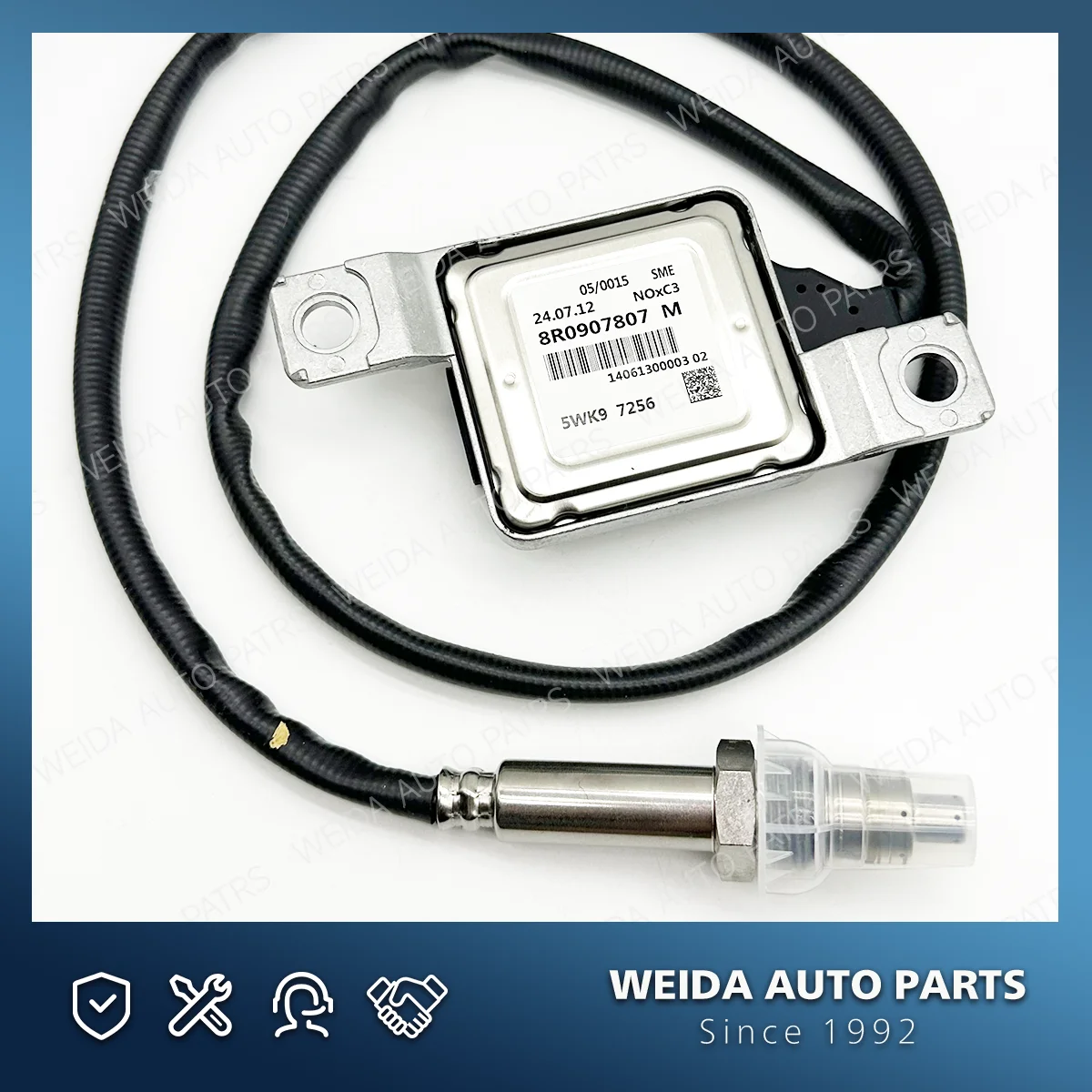 Nox Sensor Probe OEM 8R0907807M 8R0 907 807 M 5WK9 7256 5WK97256 Compatible With Audi