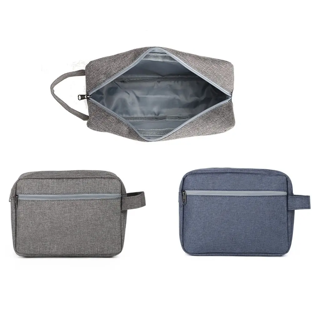 

Water-resistant Travel Toiletry Bag Large Capacity Handle Cosmetic Storage Bags Portable Lightweight Makeup Pouch