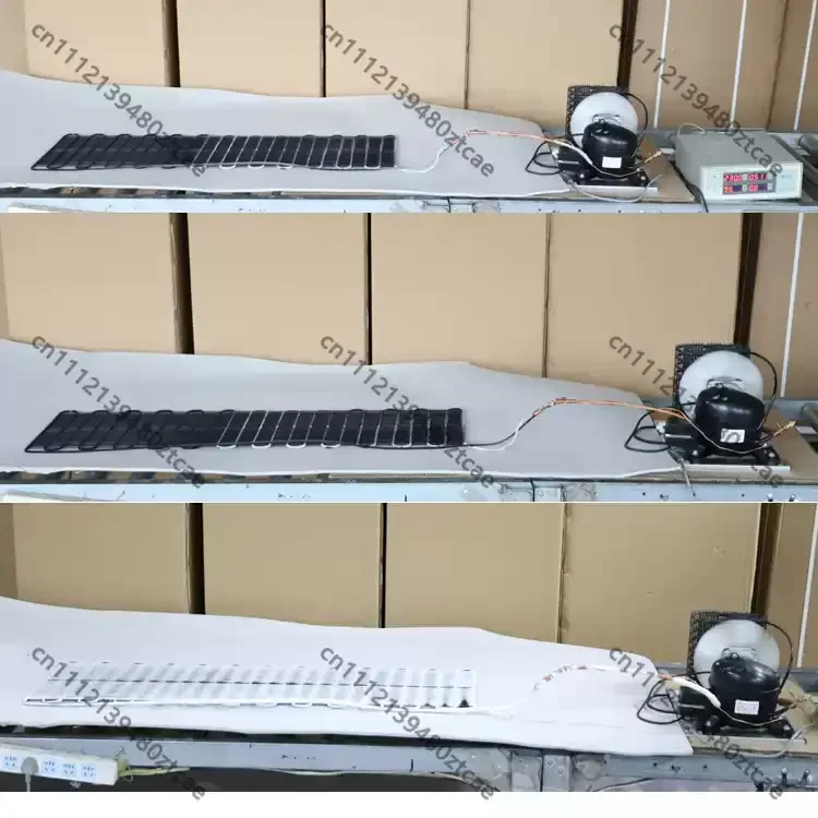 Mini Ice Table Compressor Refrigerated Worktable 12V 24V Battery Powered Fresh Keeping Counter For Meat Skewer