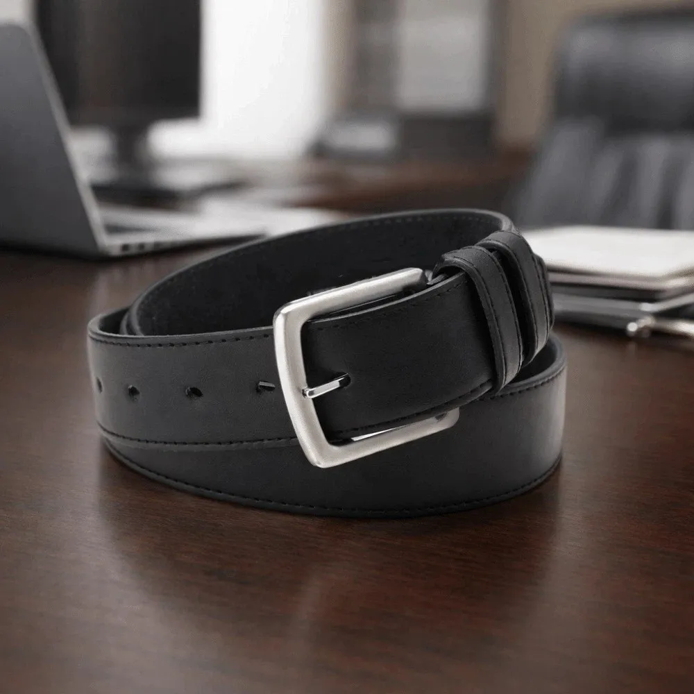 

Secret Hiding Imitation Leather Anti Theft Belt Length 115/125cm Buckle Men Cash Belt Brown Black Security Zipper Belt Daily