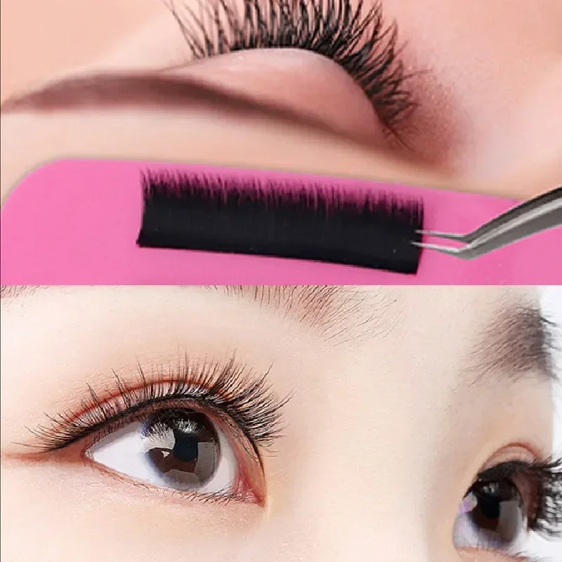 1PC Forehead Eyelash Extension Silicone Pads Planting Graft Lashes Tray Stand Reusable Soft Pallet Pad Holder Makeup Lash Lift