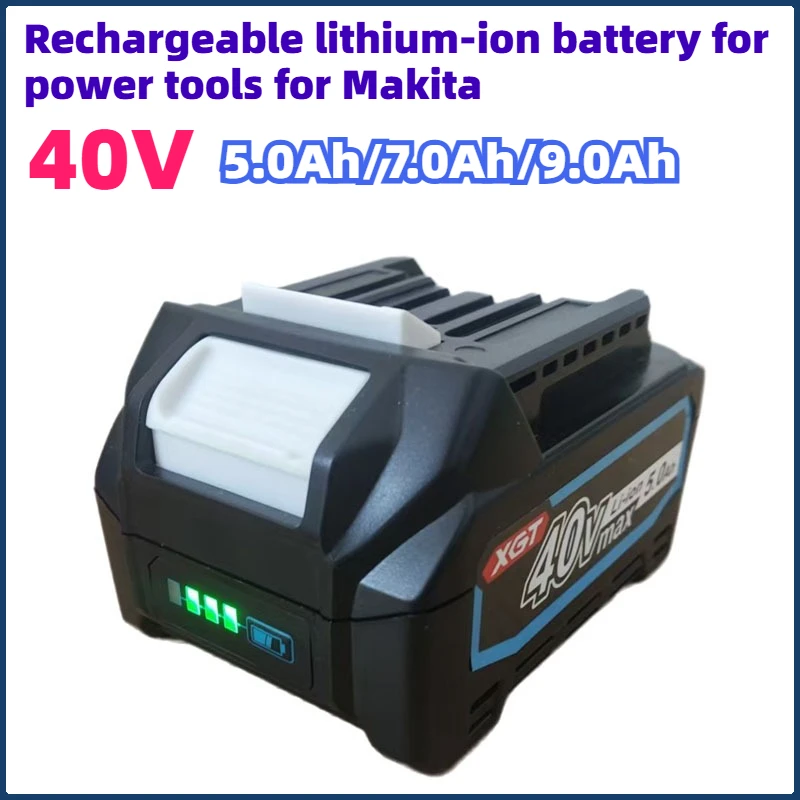 

40V 5.0Ah/7.0Ah/9.0Ah power tool rechargeable lithium-ion battery suitable for Makita BL4025, BL4040, BL4080, BL4050 series