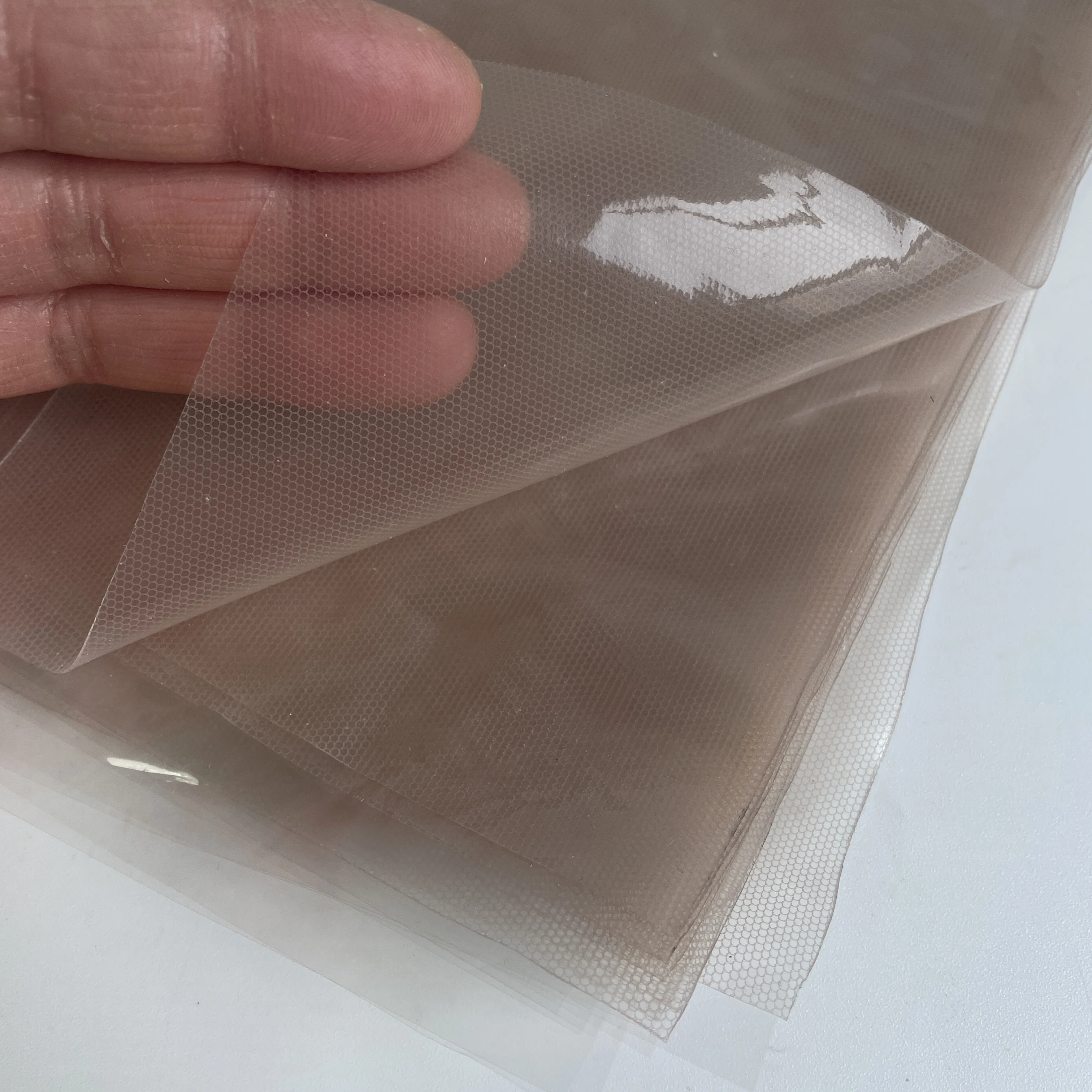 

Нескользящая силиконовая ткань 10x30 см для оснований париков, ткань для изготовления париков, противоскользящая ткань для шапочек под парики, ткань для замещения волос