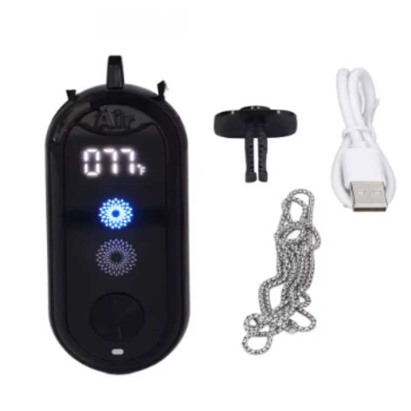 Wearable Purifier Negative Ion Generator 2 Gears Efficient USB Rechargeable for Travel