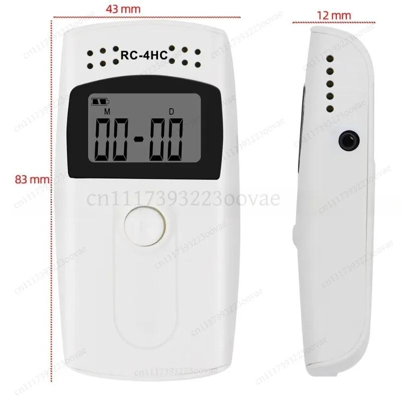 df High Accuracy USB Temperature Data Logger External Sensor PDF Report Thermometer Temp Recorder Monitor