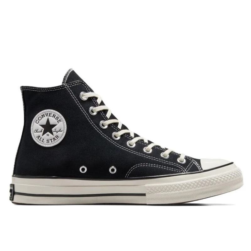 Converse 1970s Chuck Taylor All Star Classic Canvas Mens Womens High Cut Casual Shoes Comfortable Sports Skateboard Sneakers