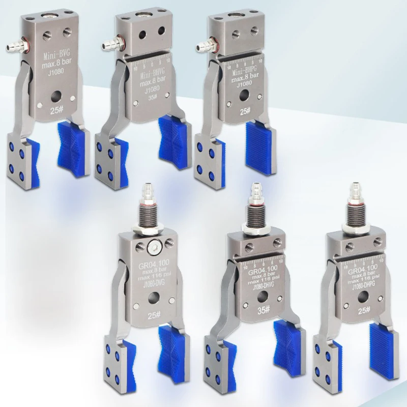 هوائي القابض مناور المشبك توسيع عدم الانزلاق مفتاح مستشعر تركيبات ل حقن صب روبوت الذراع أتمتة أدوات #6