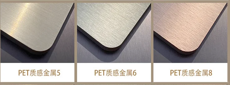 Customized bamboo charcoal wood metal plate, brushed carbon crystal plate, mirror panel, bamboo wood fiber wall panel