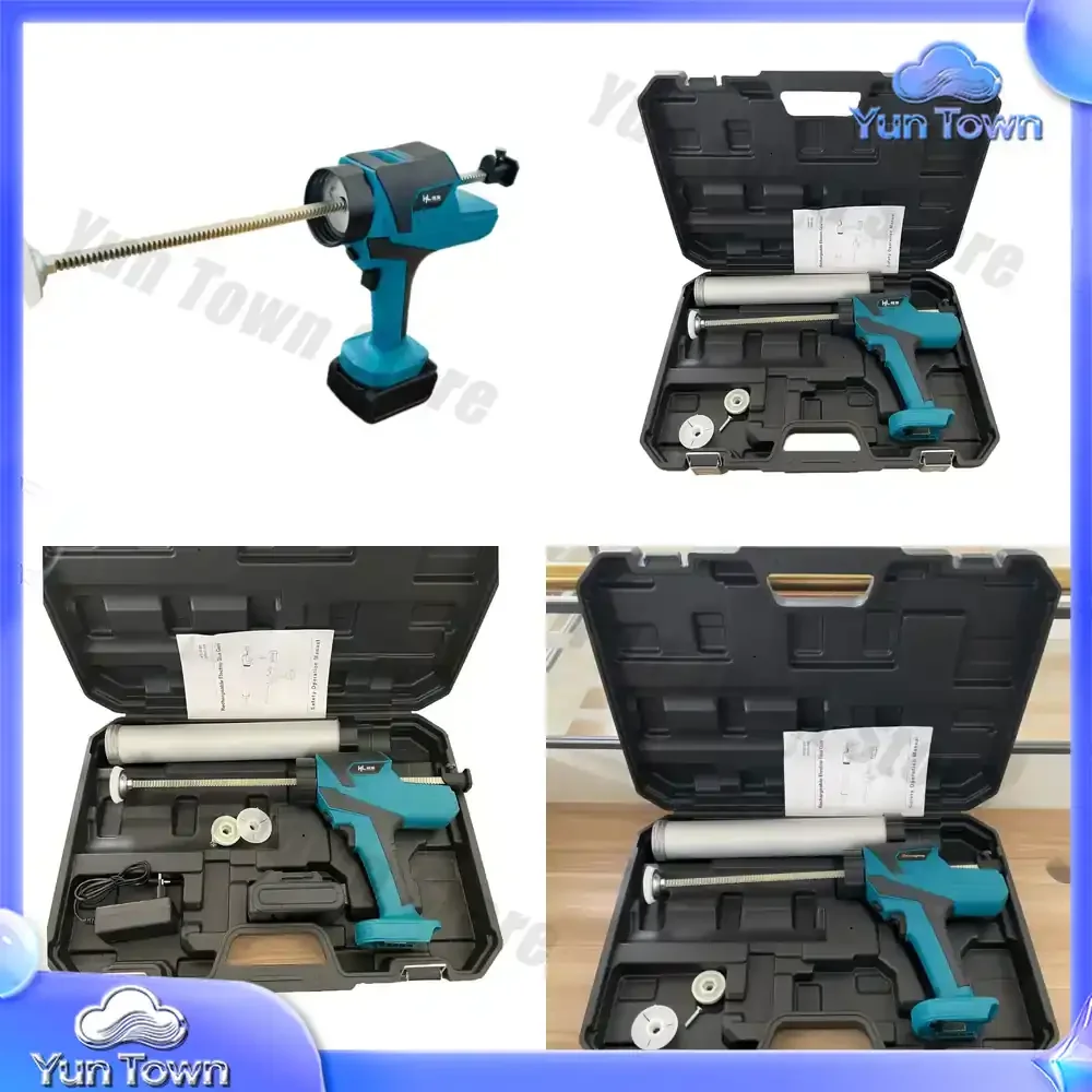 Cordless Lithium Battery Glass Glue Gun for Car Door Window Sealing Caulking Tool for Automotive Glass Installation and