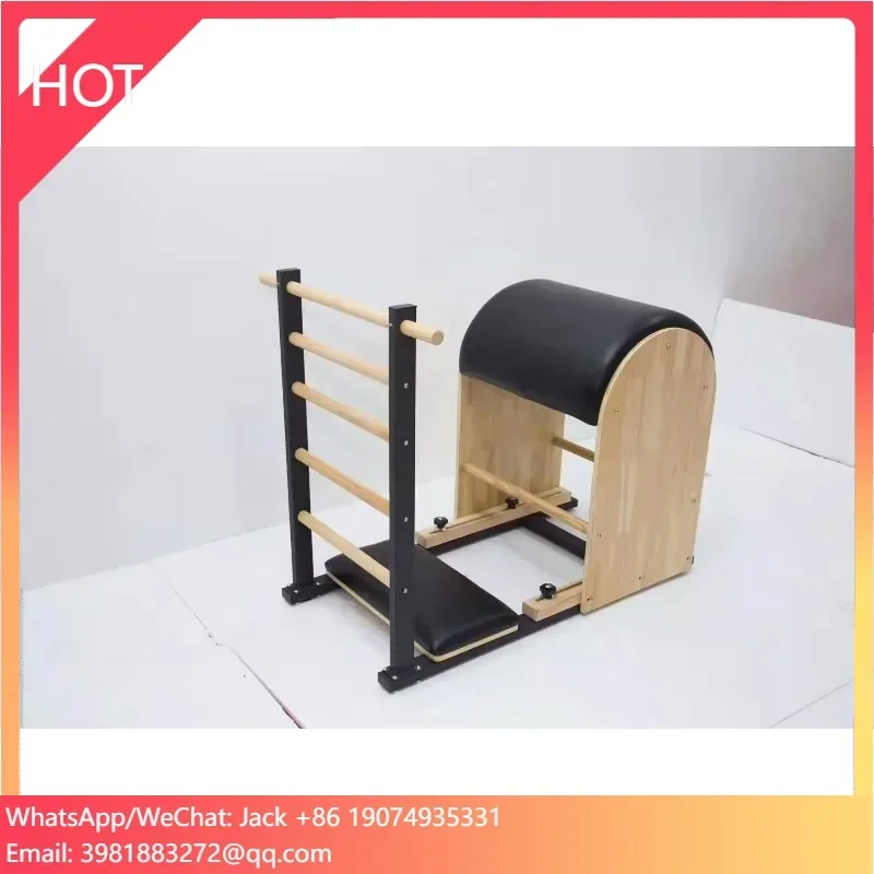 

Senrui Factory Wood Pilates Reformers Home Use Pilates Chair Barrel Yoga Exercise Chair