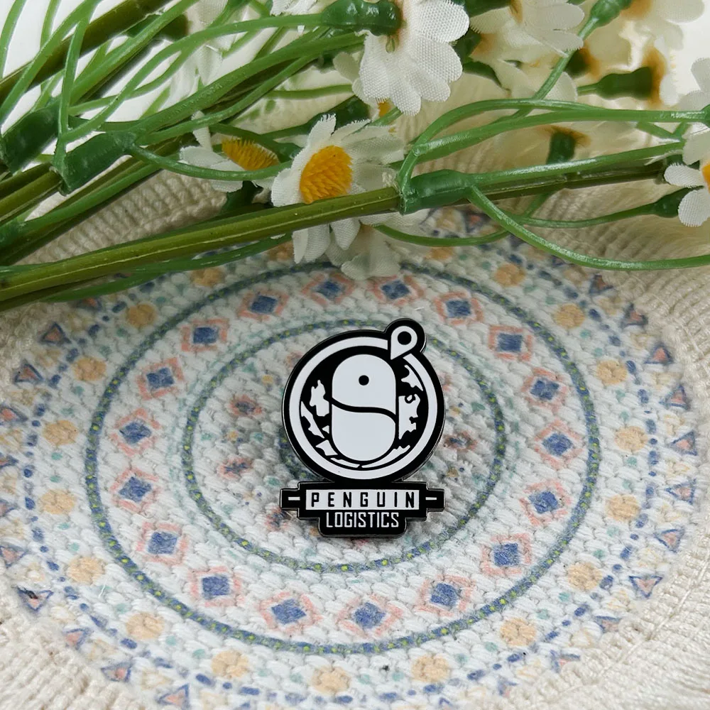 الفرسان البطريق اللوجستية شعار التلبيب دبوس برج استراتيجية الدفاع RPG الطرفية شارة ألعاب المشجعين الهدايا جمع #5