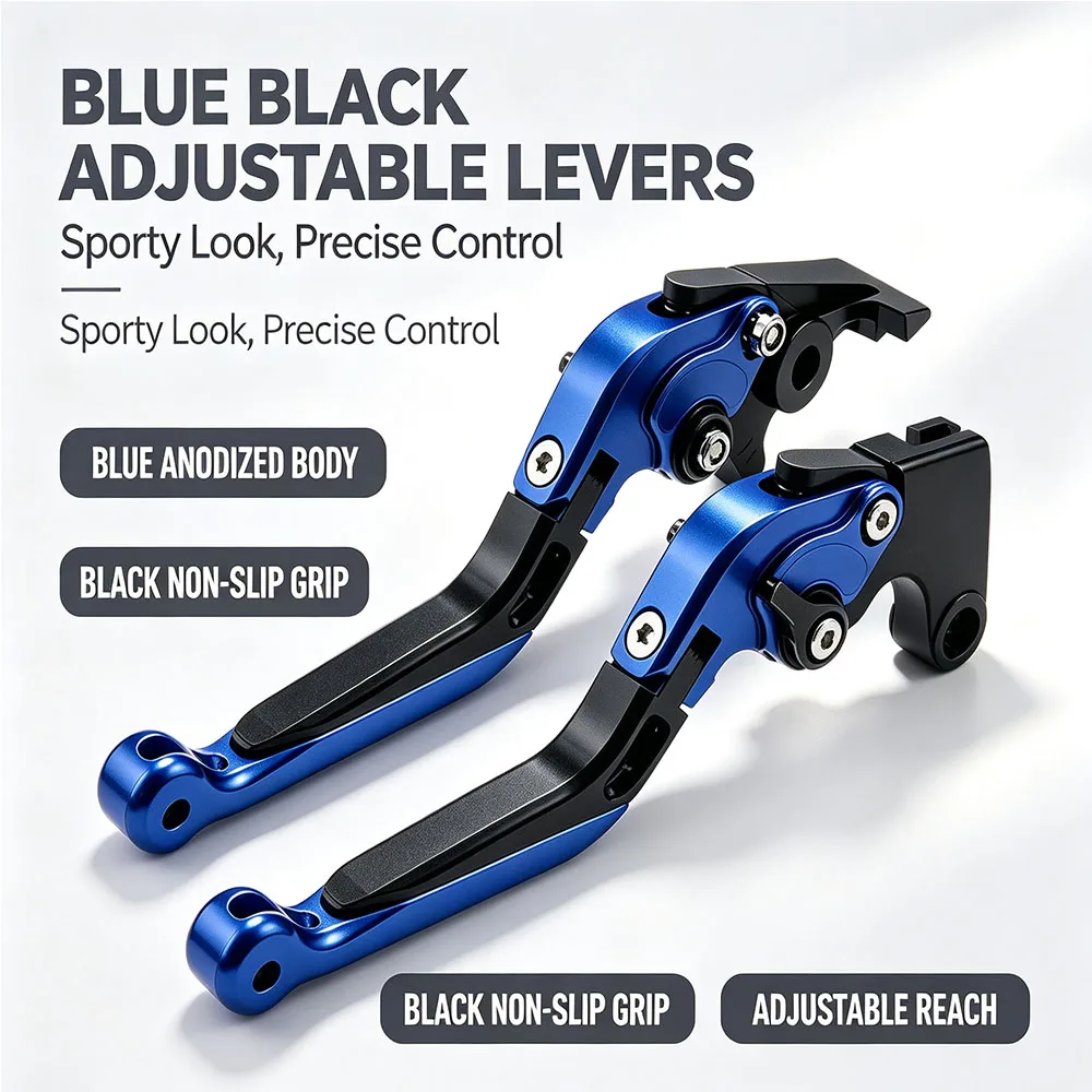 For Aprilia SR MAX 300 SRMAX300 SR MAX 250 SRMAX250 2018-2019 CNC Folding Extendable Brake Clutch Levers Adjustable Handle Set B