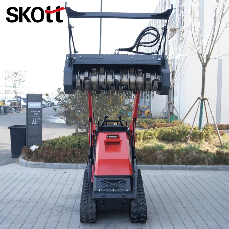 Factory Price Skid Steer Loader | CE Approved, Customized Options, Rubber Track Design