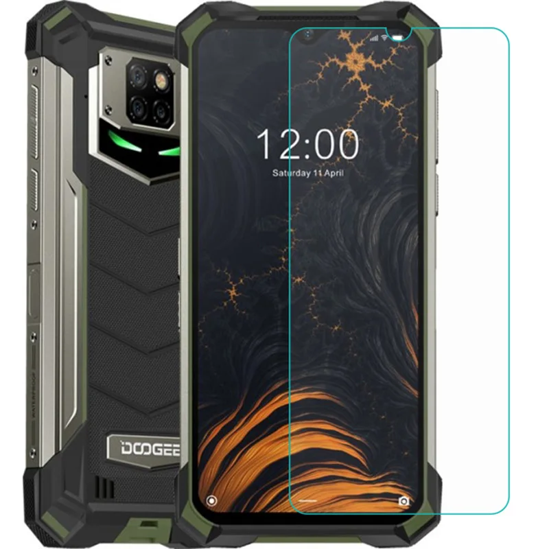 

2PCS FOR Doogee S88 Pro Tempered Glass Protective On S88Pro 6.3" Screen Protector Film Cover