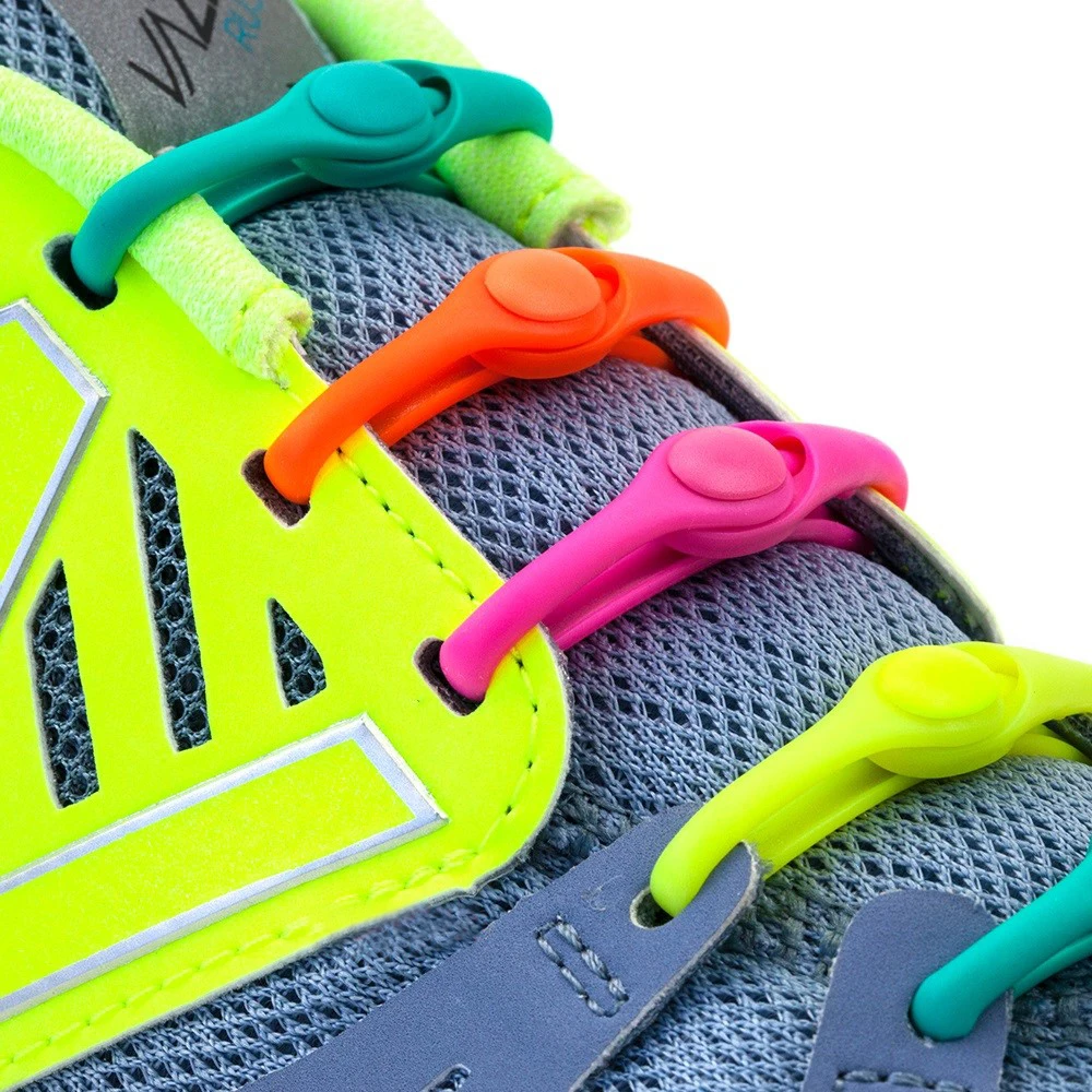 12szt Rozciągliwe silikonowe sznurowadła bez wiązania Elastyczne sznurowadła Trampki Dorośli Dzieci Leniwe sznurowadła do butów Gumowe Zapatillas