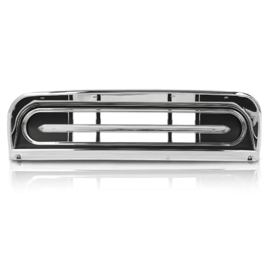 

DOTCOM Dash Bezel Trim Панель крышки приборной панели, совместимая с грузовиком Ford F100 F350 1967-1972, хромированная внутренняя приборная панель, акцент для